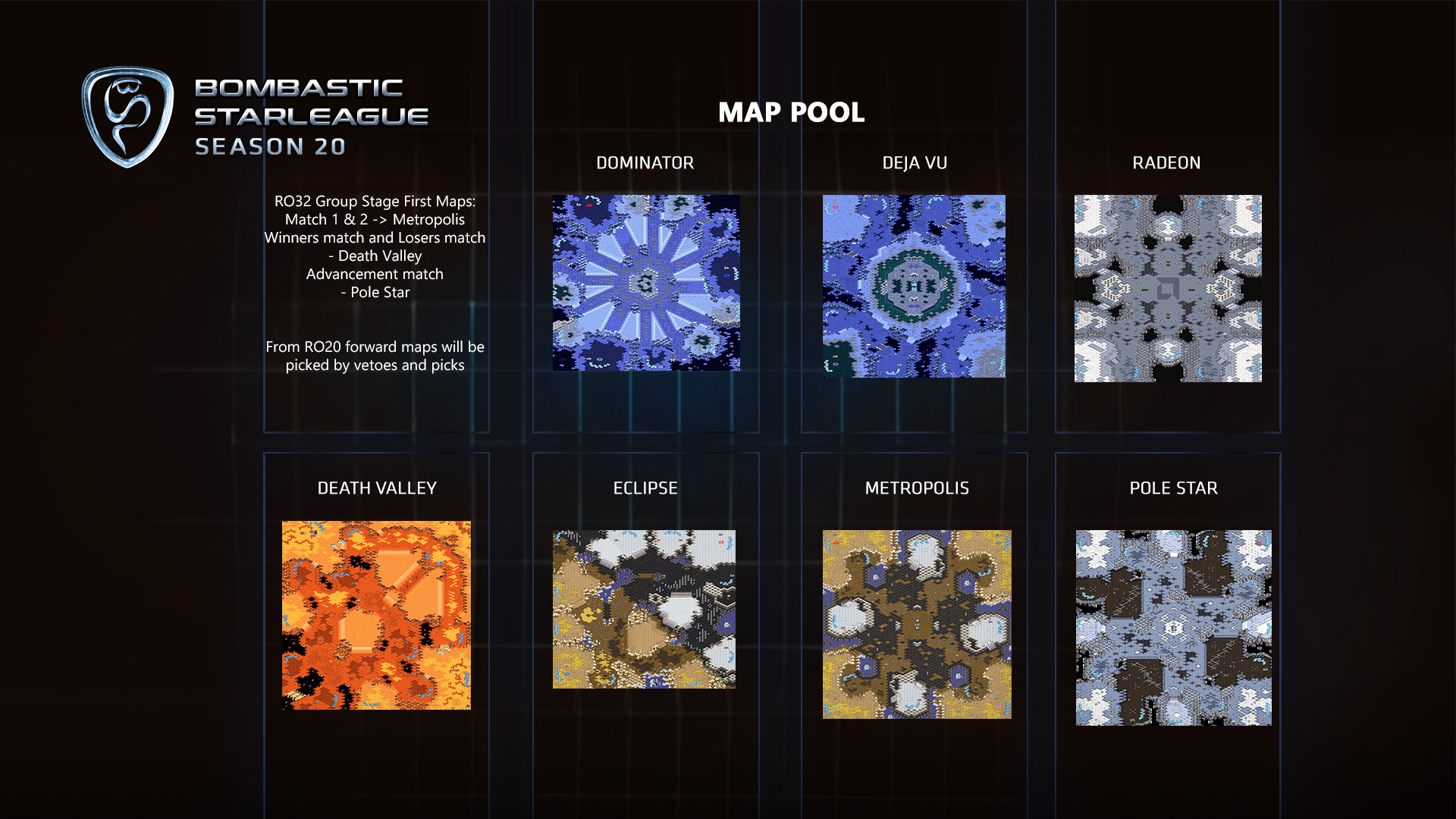 BSL20 maps